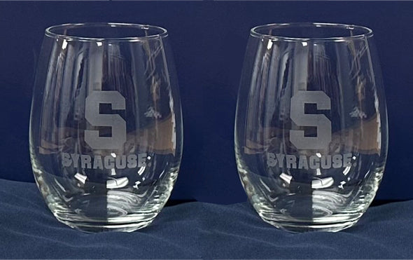 RFSJ Syracuse 2-Pack Stemless Wine Glass Gift Set