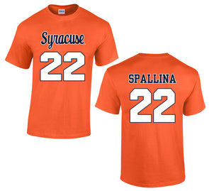 Syracuse Joey Spallina #22 Jersey Tee