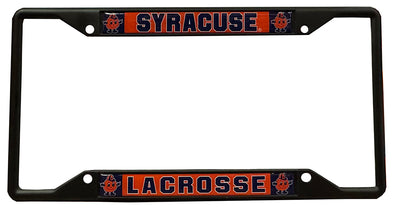 Jardine Associates Syracuse Lacrosse License Plate Frame