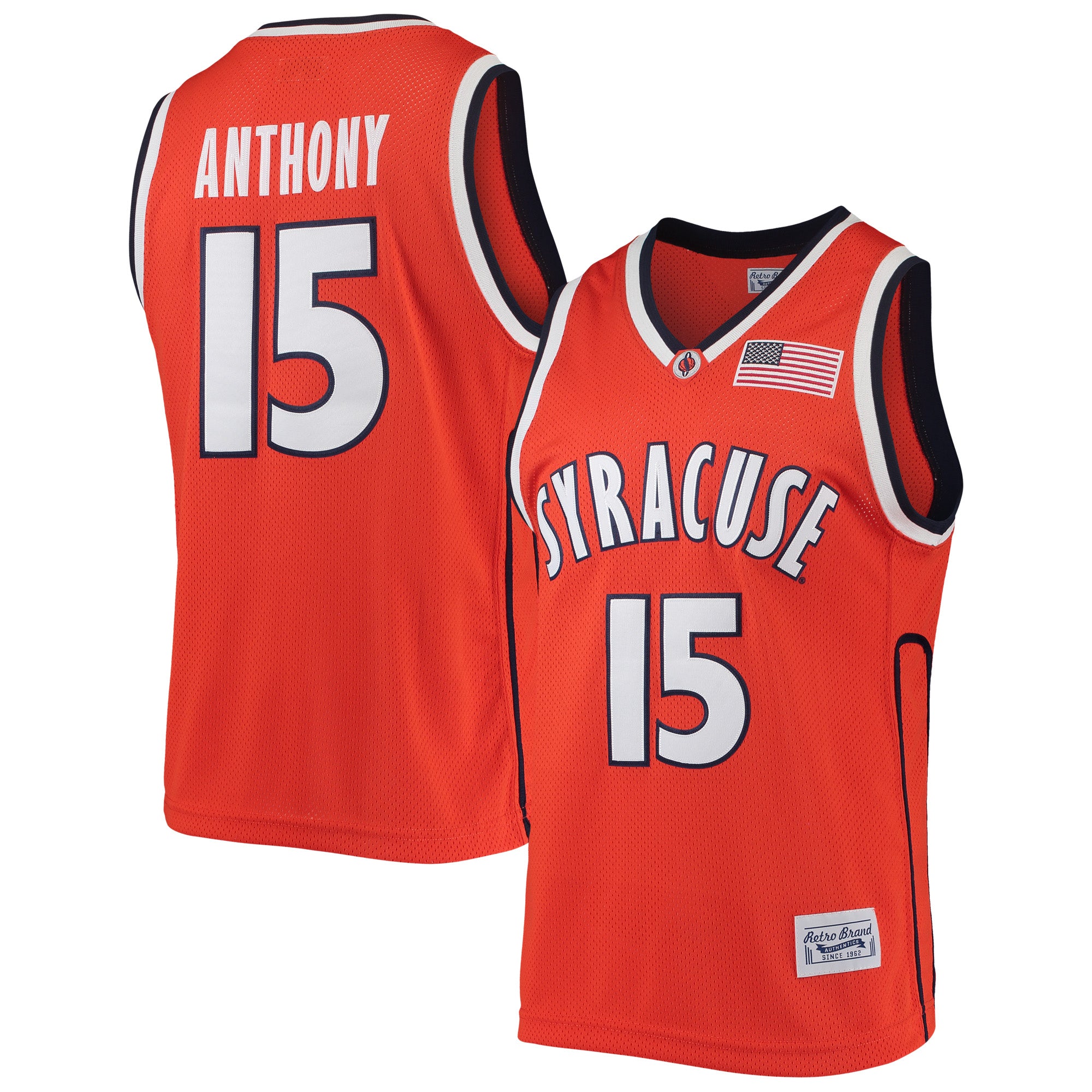Retro Brand Carmelo Anthony Jersey – The Original Manny's - Syracuse Team  Shop