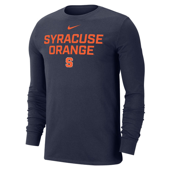 Nike Syracuse Orange Dri-FIT Cotton Long Sleeve