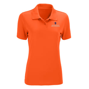 Vansport Ladies Syracuse Newhouse School of Public Communications Omega Mesh Tech Polo