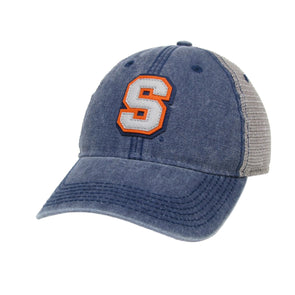 Legacy Syracuse Felt Block S Dashboard Trucker Hat