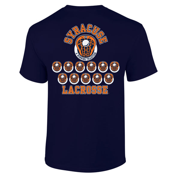 11 Stick Syracuse Lacrosse Tee