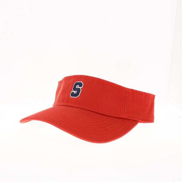 Legacy Syracuse Block S Twill Visor
