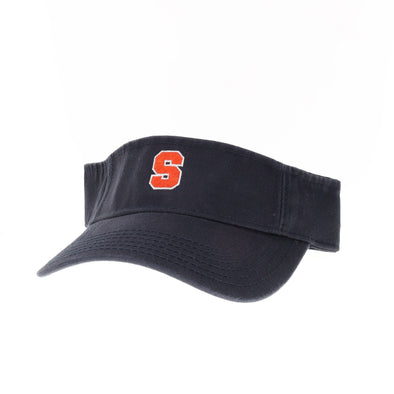 Legacy Syracuse Block S Twill Visor