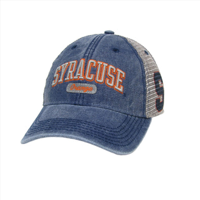 Legacy Syracuse Orange Denim Trucker Hat