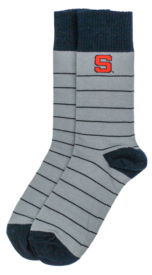 Donegal Bay Blue Stripe Dress Sock
