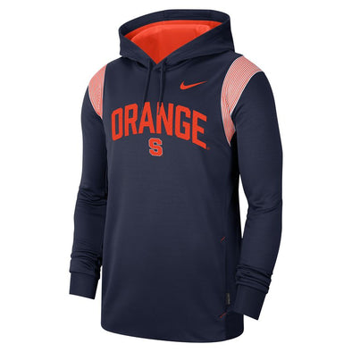 Nike Syracuse Orange Team Sideline Performance Pullover Hoodie