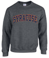Distressed Syracuse Crew Neck Sweatshirt