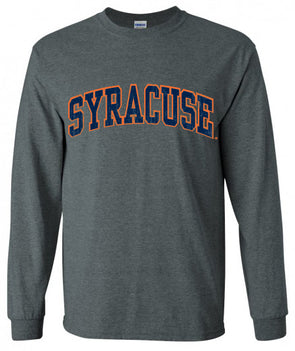 Distressed Syracuse Long Sleeve