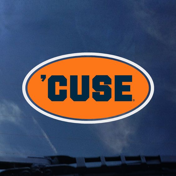 Colorshock 'Cuse Oval Decal