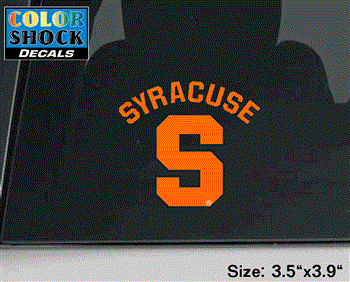 Syracuse Block S Decal