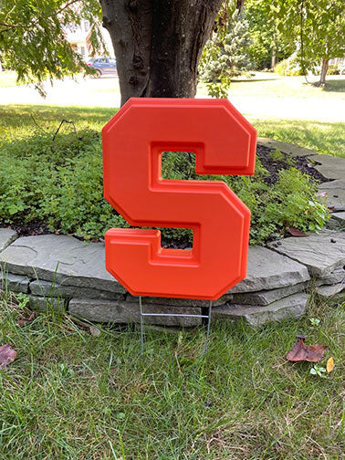 Syracuse "Block S" Lawn Ornament