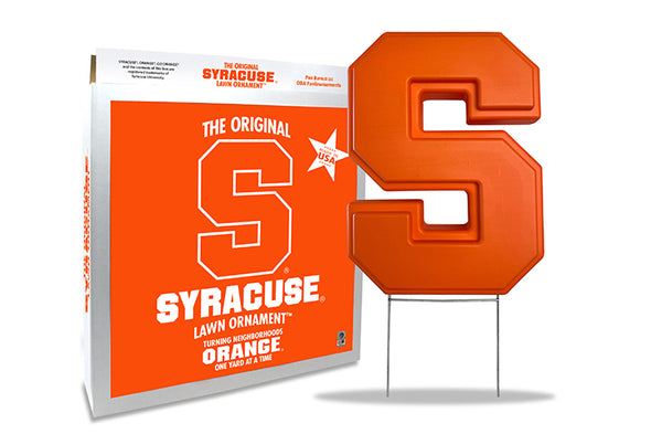 Syracuse "Block S" Lawn Ornament