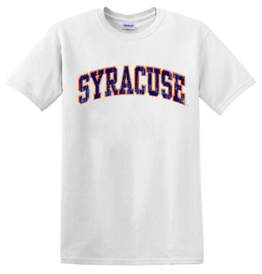 Distressed Syracuse Tee