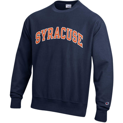 Champion Heavyweight Reverse Weave 2 Color Syracuse Twill Crew Neck Sw –  The Original Manny's - Syracuse Team Shop