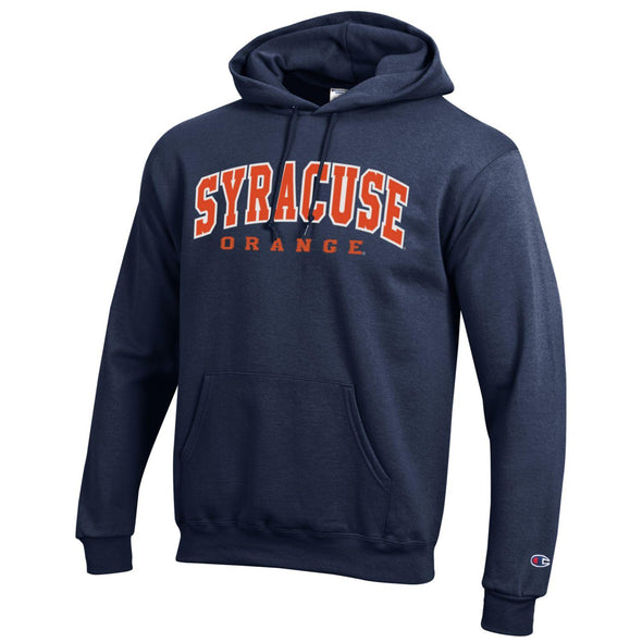 Champion Powerblend Syracuse Orange Felt Twill Hoodie