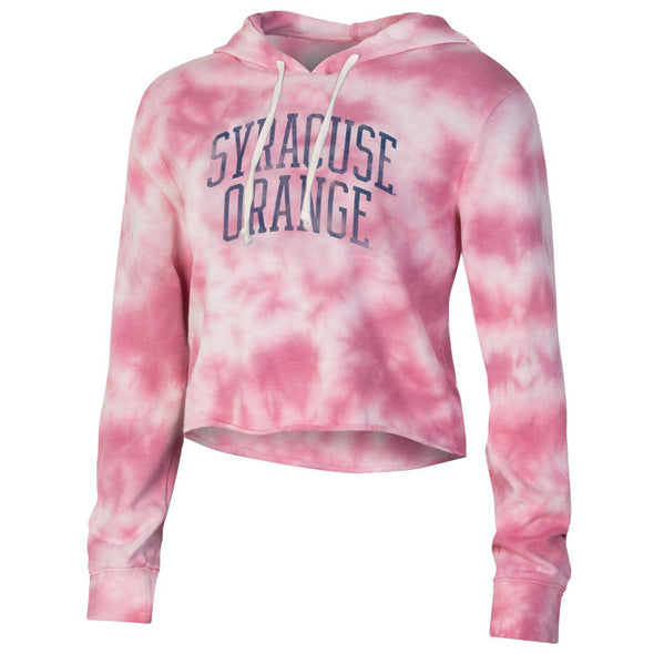 Alternative Women's Tie Dye Crop Hoodie