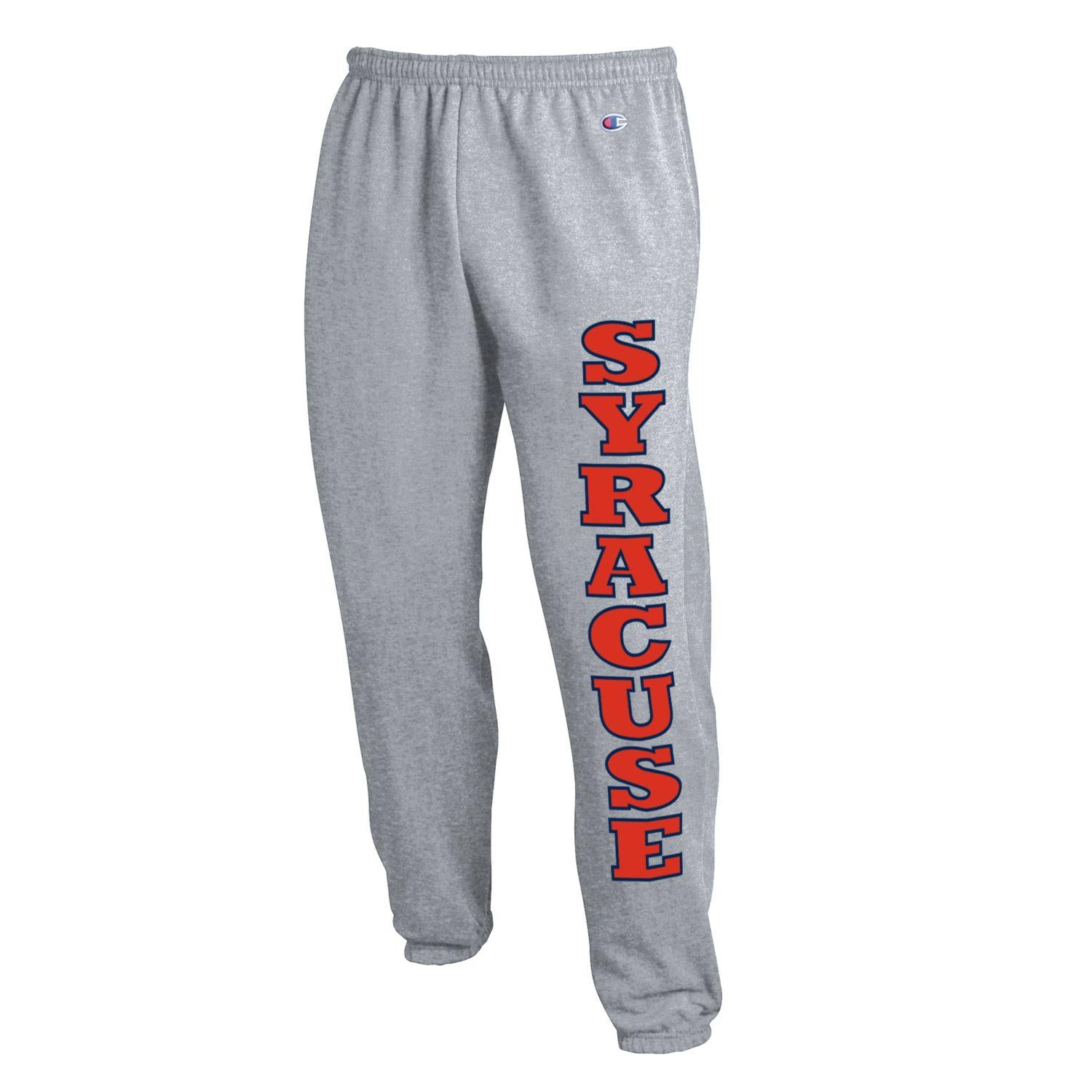 Champion Syracuse Powerblend Banded Bottom Sweatpants – The