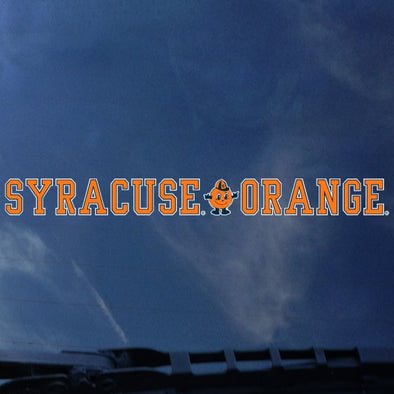 Colorshock Syracuse Orange Decal