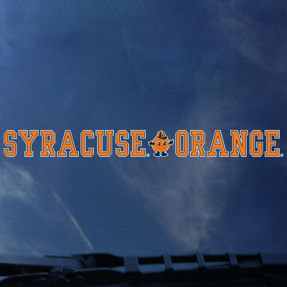 Colorshock Syracuse Orange Decal