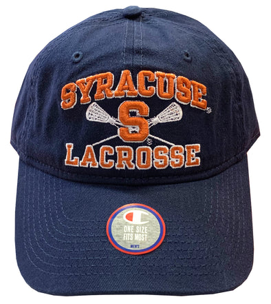 Champion Syracuse Lacrosse Crossed Sticks Hat