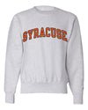 Champion Heavyweight Reverse Weave 2 Color Syracuse Twill Crew Neck Sweatshirt