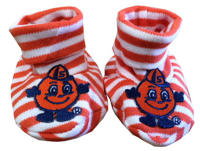 Creative Knitwear Syracuse Striped Newborn Otto Booties