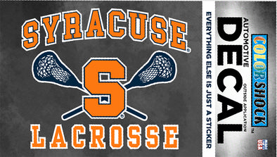 Colorshock Syracuse Lacrosse Decal