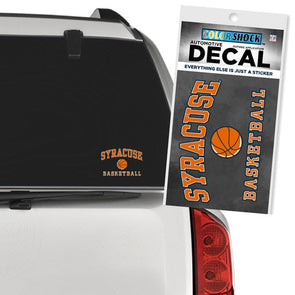 Colorshock Syracuse Basketball Decal