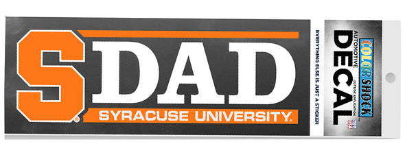 Colorshock Syracuse Dad Decal