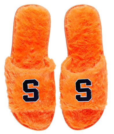 Forever Collectibles Women's Syracuse Fuzzy Slippers