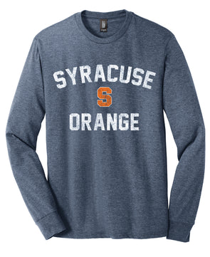 District Tri-blend Syracuse Orange Long Sleeve