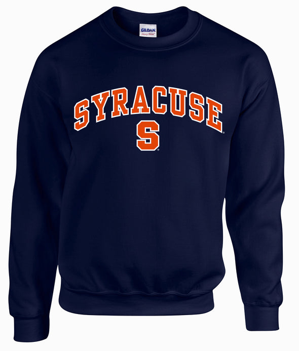Syracuse Block S Crew Neck Sweatshirt