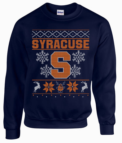 Syracuse Holiday Crew Neck Sweatshirt