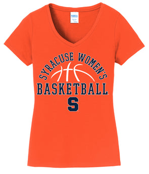 Port & Company Ladies Women's Syracuse Basketball V-Neck