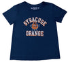 Retro Brand Women's Syracuse Orange Otto Boxy Tee