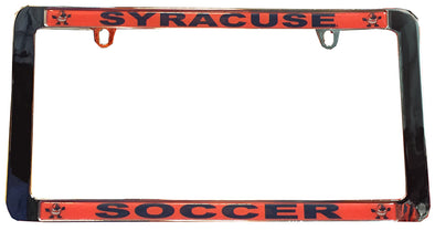 Stockdale Syracuse Soccer License Plate Frame