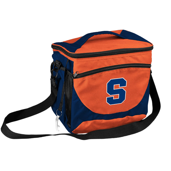 Logo Syracuse 24 Can Cooler