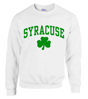 Syracuse Shamrock Crew Neck Sweatshirt