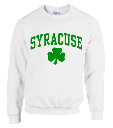 Syracuse Shamrock Crew Neck Sweatshirt