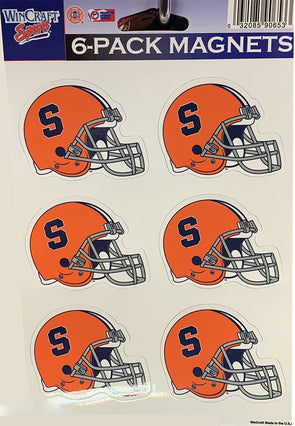 Wincraft Syracuse Football Helmet Magnet 6-Pack