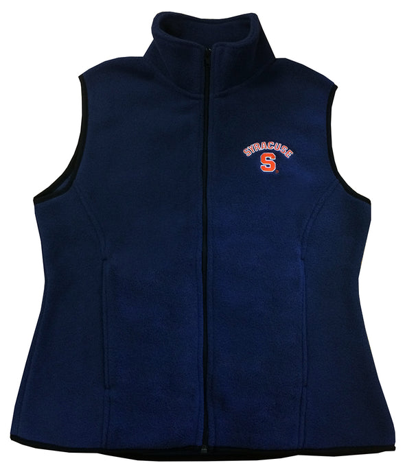 Womens Full Zip Fleece Vest