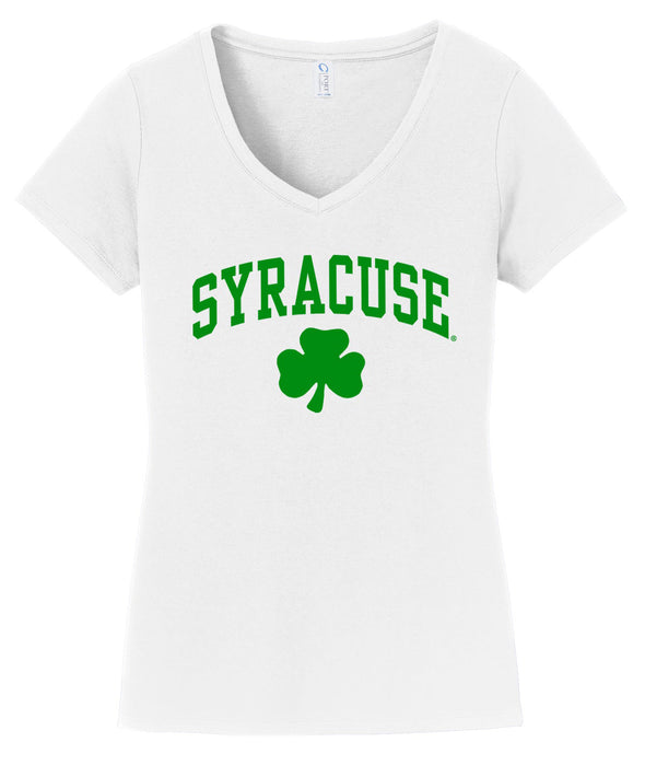 Women's Syracuse Shamrock V-Neck