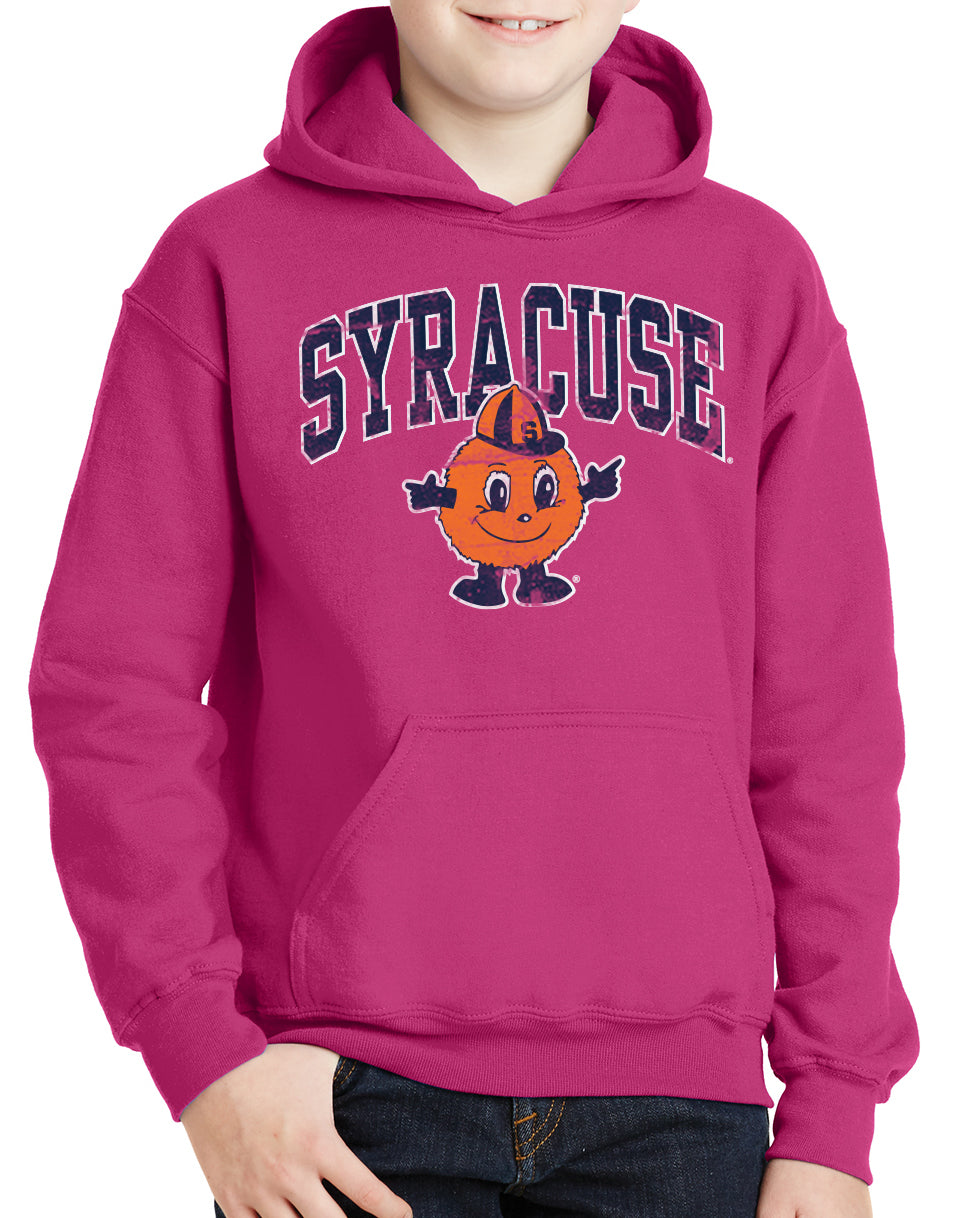 Kids Syracuse Distressed Otto Hoodie – The Original Manny\'s - Syracuse Team  Shop