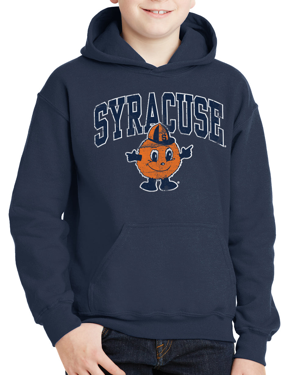 Kids Syracuse Distressed Otto Hoodie – The Original Manny\'s - Syracuse Team  Shop