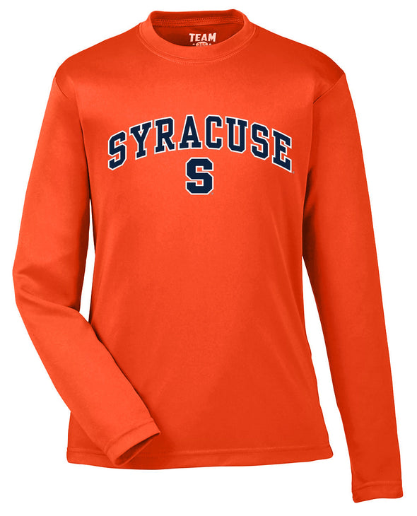 Youth Syracuse Block S Performance Long Sleeve